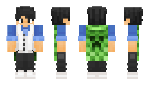 Minecraft skin SalCurly_