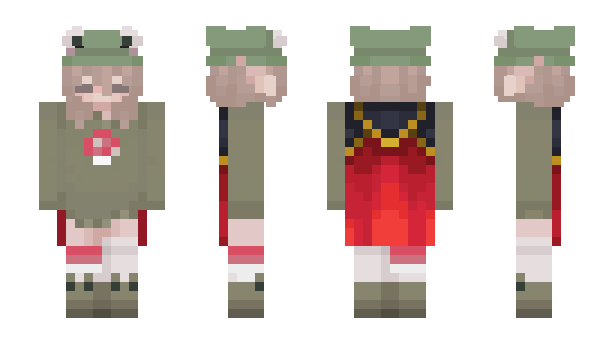 Minecraft skin Gwen_Berry