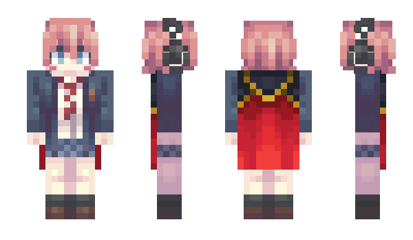 Minecraft скин по нику akimt08