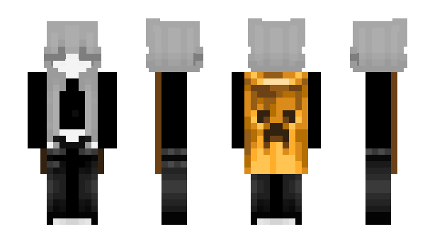 Minecraft skin threeinthemornin