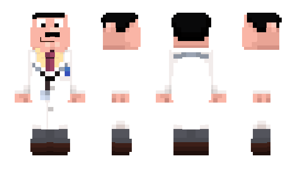 Minecraft skin SlimCPVP