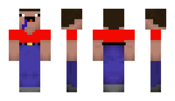 Minecraft skin Trostan