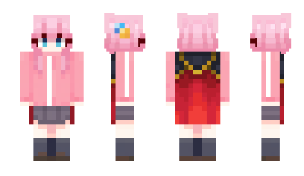 Minecraft skin xHitori