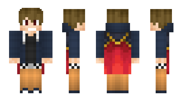 Minecraft skin AlienIX