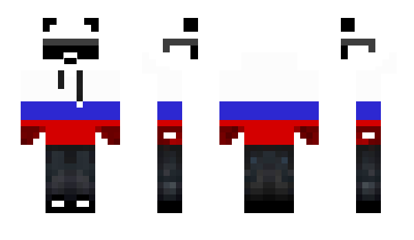 Minecraft скін по ніку Putin_Vodka