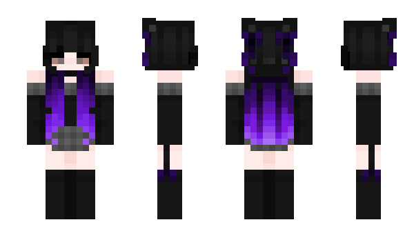 Minecraft skin Attaraxiia