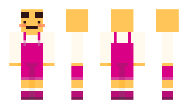 Minecraft skin happymang