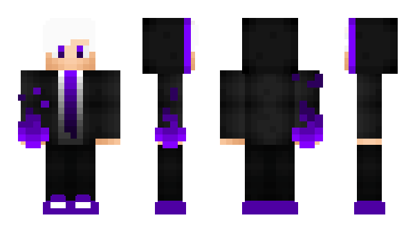 Minecraft skin PurplePls