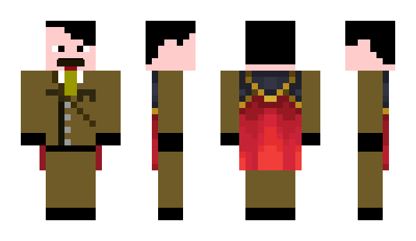 Minecraft skin lzm_lanmeng