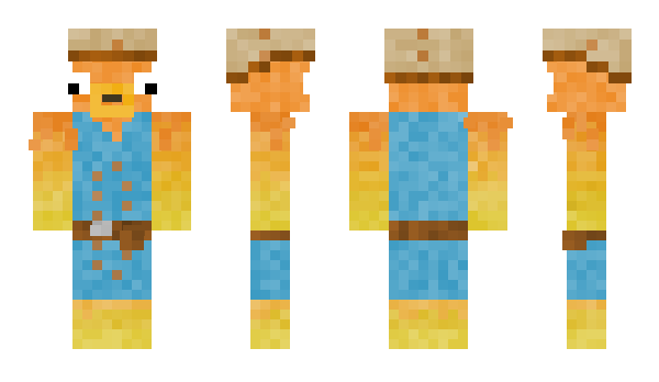 Minecraft skin KonCrafter