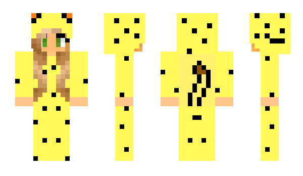 Minecraft skin Cheetah_Chin