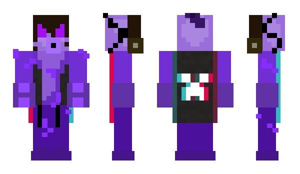 Minecraft скин по нику Akuumai