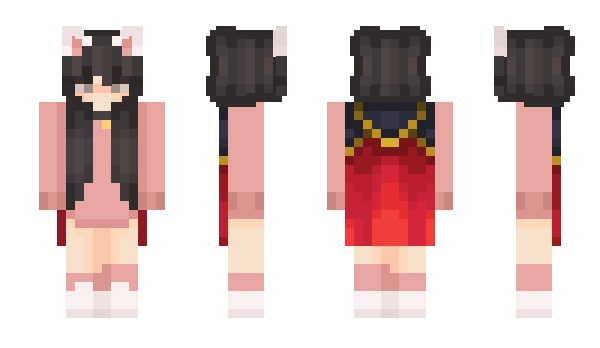 Minecraft skin MrsGoddess