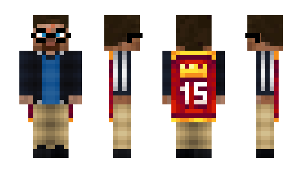 Minecraft скин по нику HarryPotters