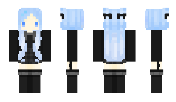 Minecraft skin SnowHatsune