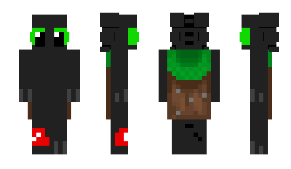 Minecraft скин по нику CleverTurtle007