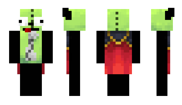Minecraft skin Kizzv