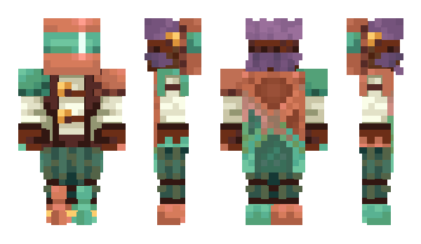 Minecraft skin Theohard