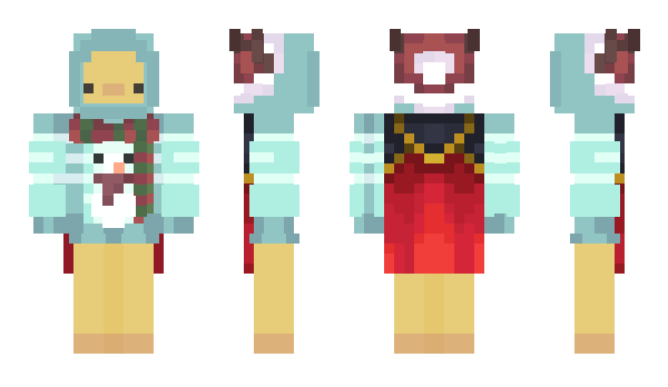 Minecraft skin Duqe