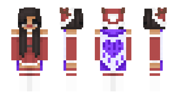 Minecraft skin xanii