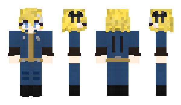 Minecraft скін по ніку Pulee