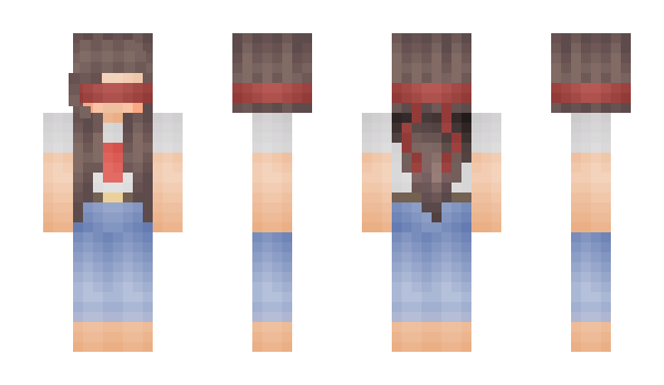 Minecraft skin Darlene