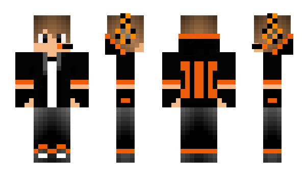 Minecraft skin RizzRik