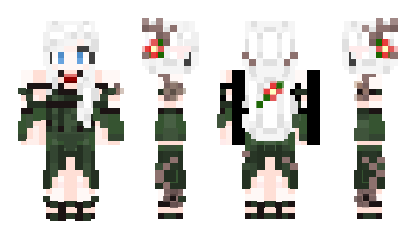 Minecraft skin Selkis