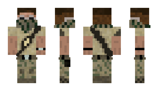 Minecraft skin short_N_fury