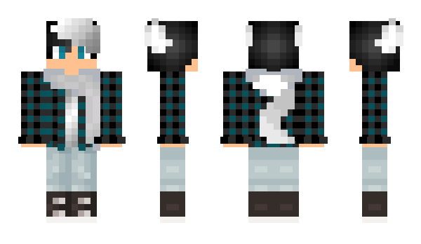 Minecraft skin Wolf_Eyes45