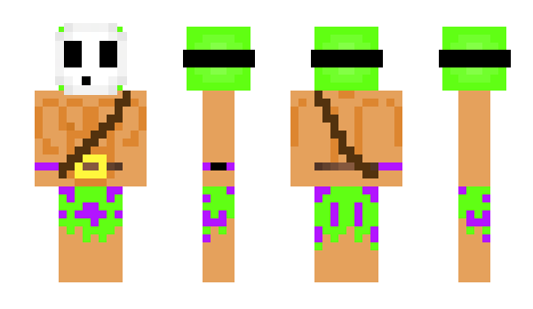 Minecraft skin BOOHZ