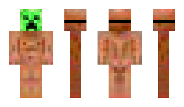 Minecraft skin ExtremeCreeper