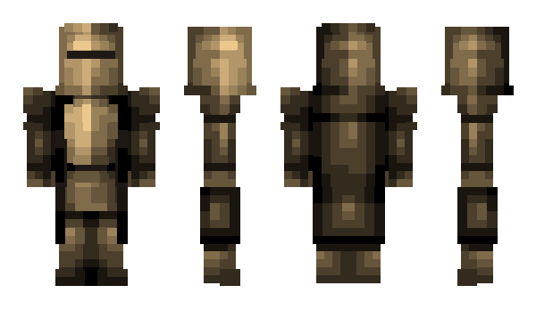 Minecraft skin Skilpaddene