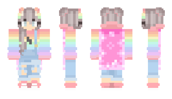 Minecraft skin candy_rein