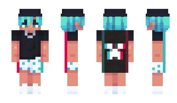 Minecraft skin D_A_K_I