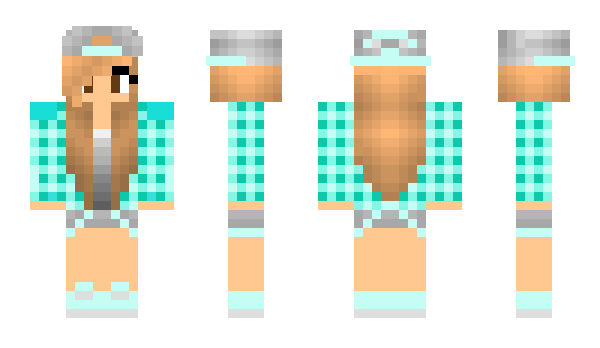 Minecraft skin MissPau