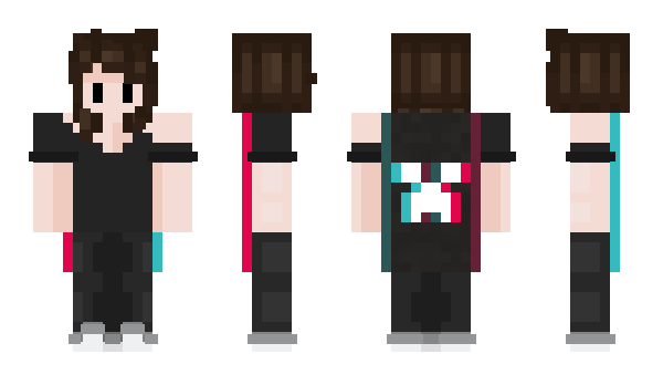 Minecraft skin BlackCoreScience