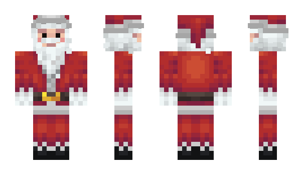 Minecraft skin Santa