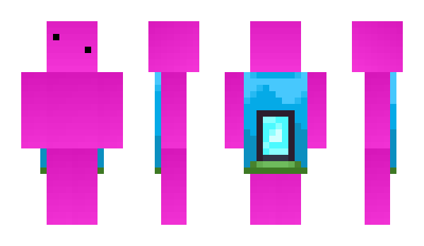 Minecraft skin BlueloMC