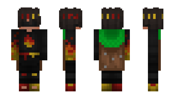 Minecraft skin Flames_NL
