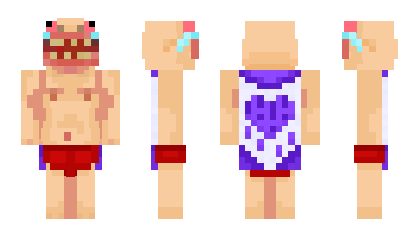 Minecraft скин по нику Dolan