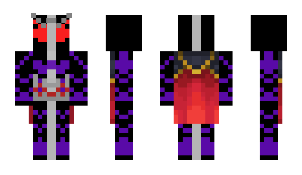 Minecraft skin FangJoker