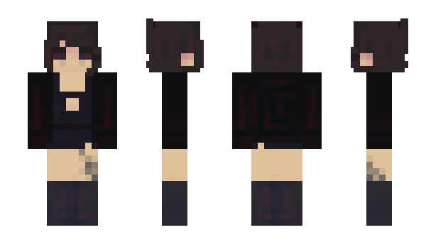 Minecraft skin lu3ee