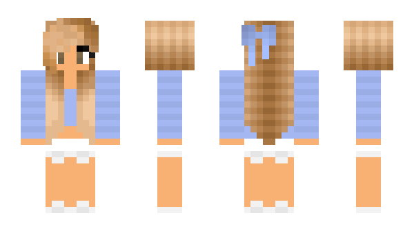 Minecraft skin HotGirlfriend