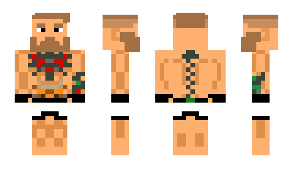 Minecraft скин по нику RESHO