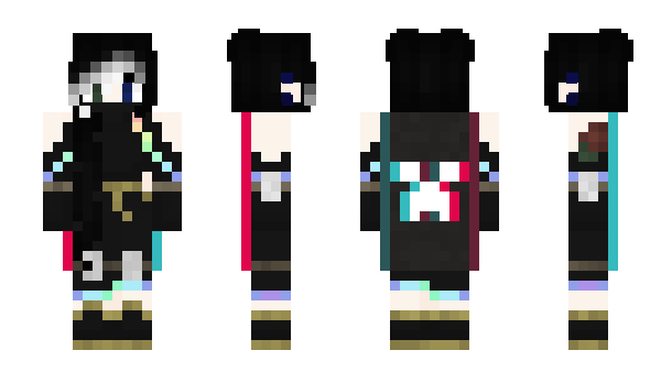 Minecraft skin _ToxicLunA