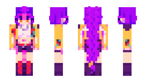Minecraft skin skyebrq75