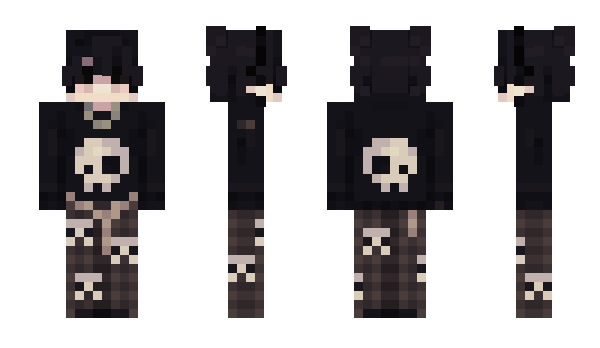 Minecraft скін по ніку Djinxie_h