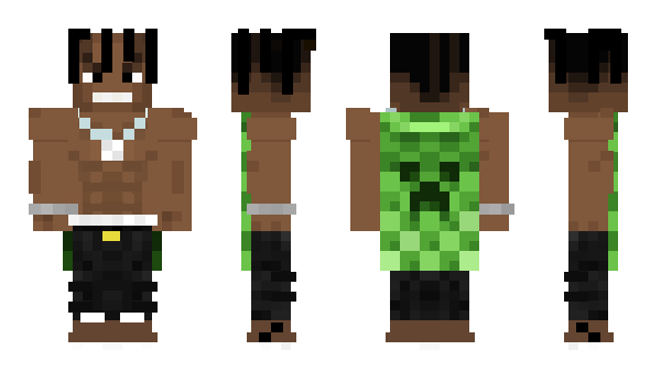 Minecraft скін по ніку _uu