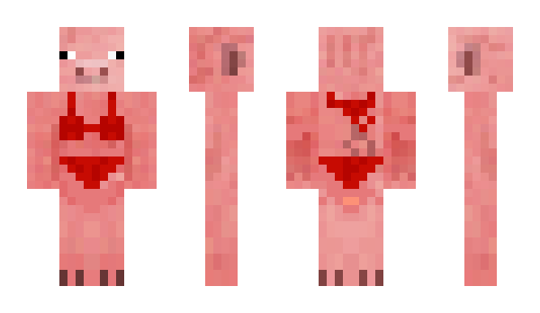 Minecraft skin piggyz